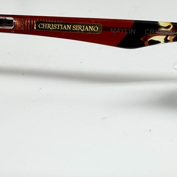 Christian Siriano Eyeglass Frames Maylin CRYBRN 54[]17-140 H19652 - Picture 7 of 9